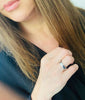 premium fidget ring made from surgical steel